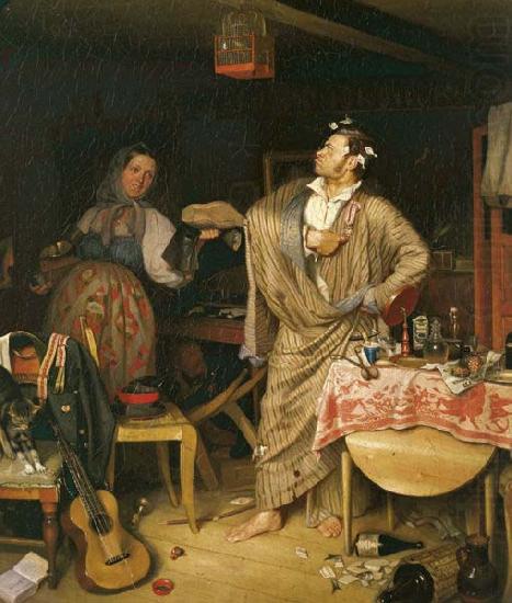 Pavel Fedotov Fresh Cavalier china oil painting image